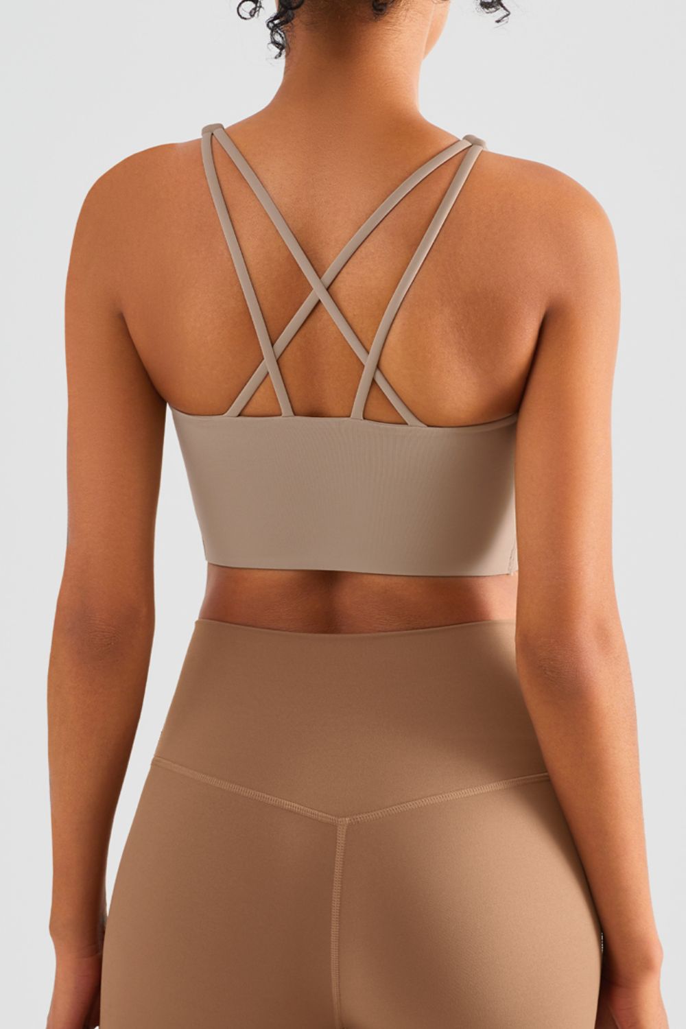 Crisscross Back Sports Bra