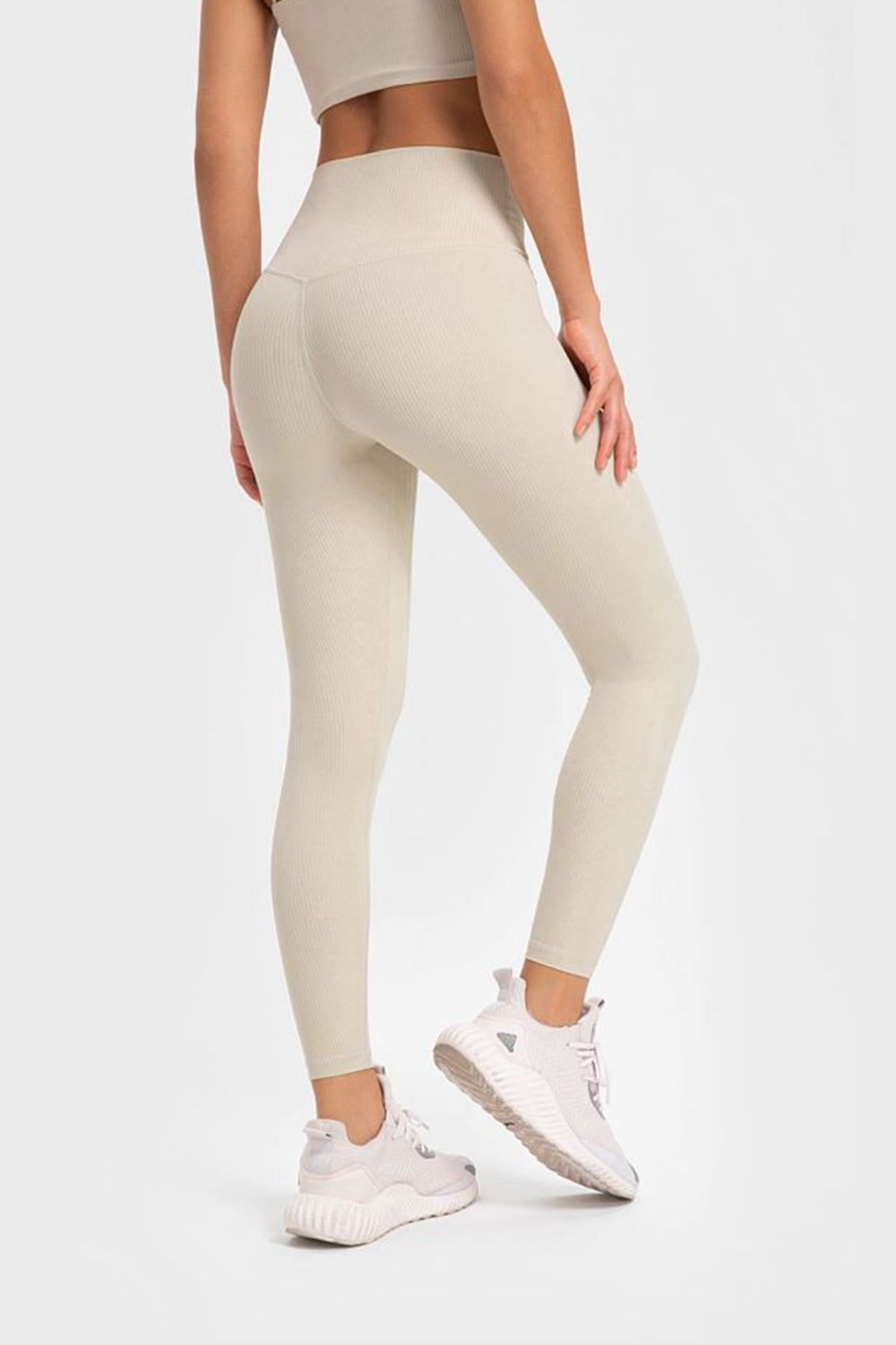 Wide Waistband Yoga Leggings