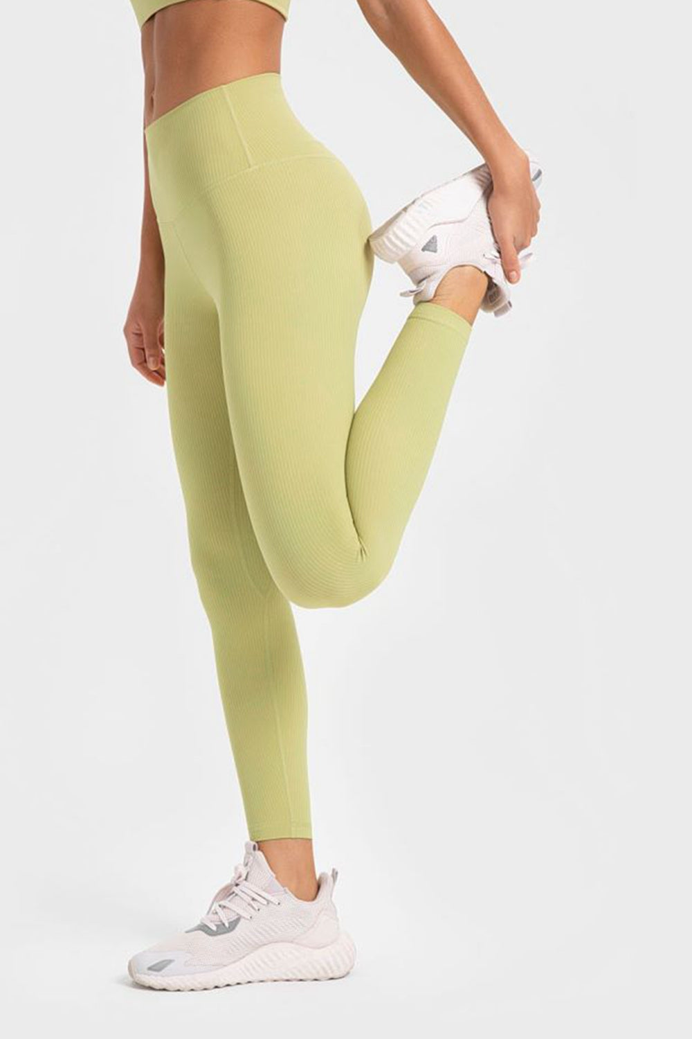 Wide Waistband Yoga Leggings