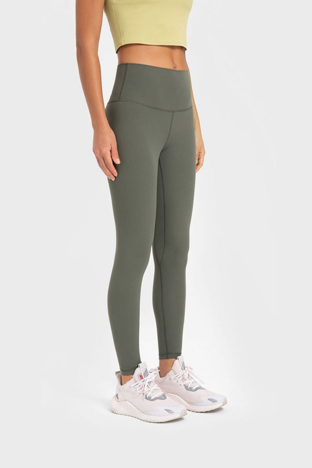 Wide Waistband Yoga Leggings