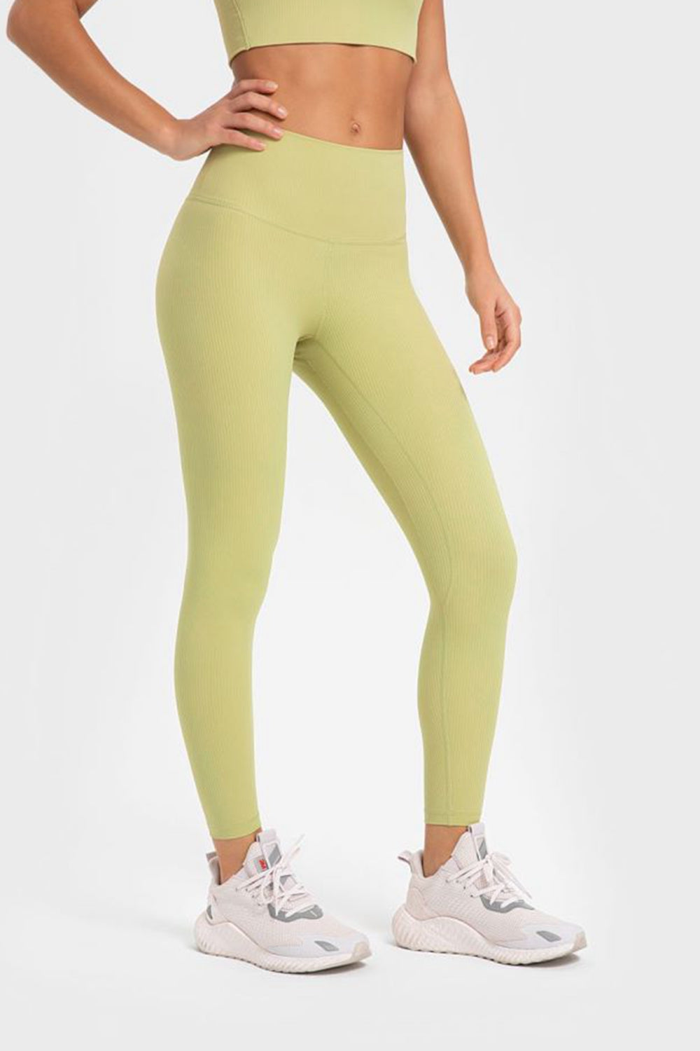 Wide Waistband Yoga Leggings