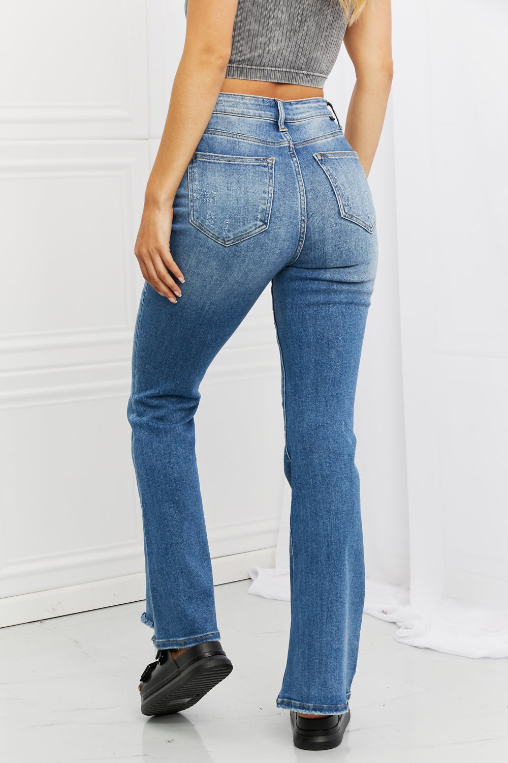 Iris High Waisted Flare Jeans