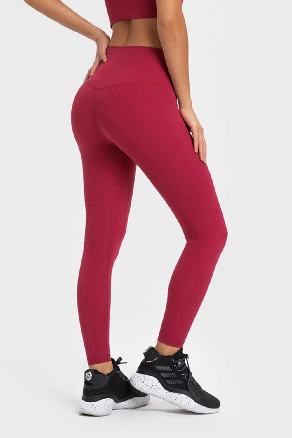 Wide Waistband Yoga Leggings