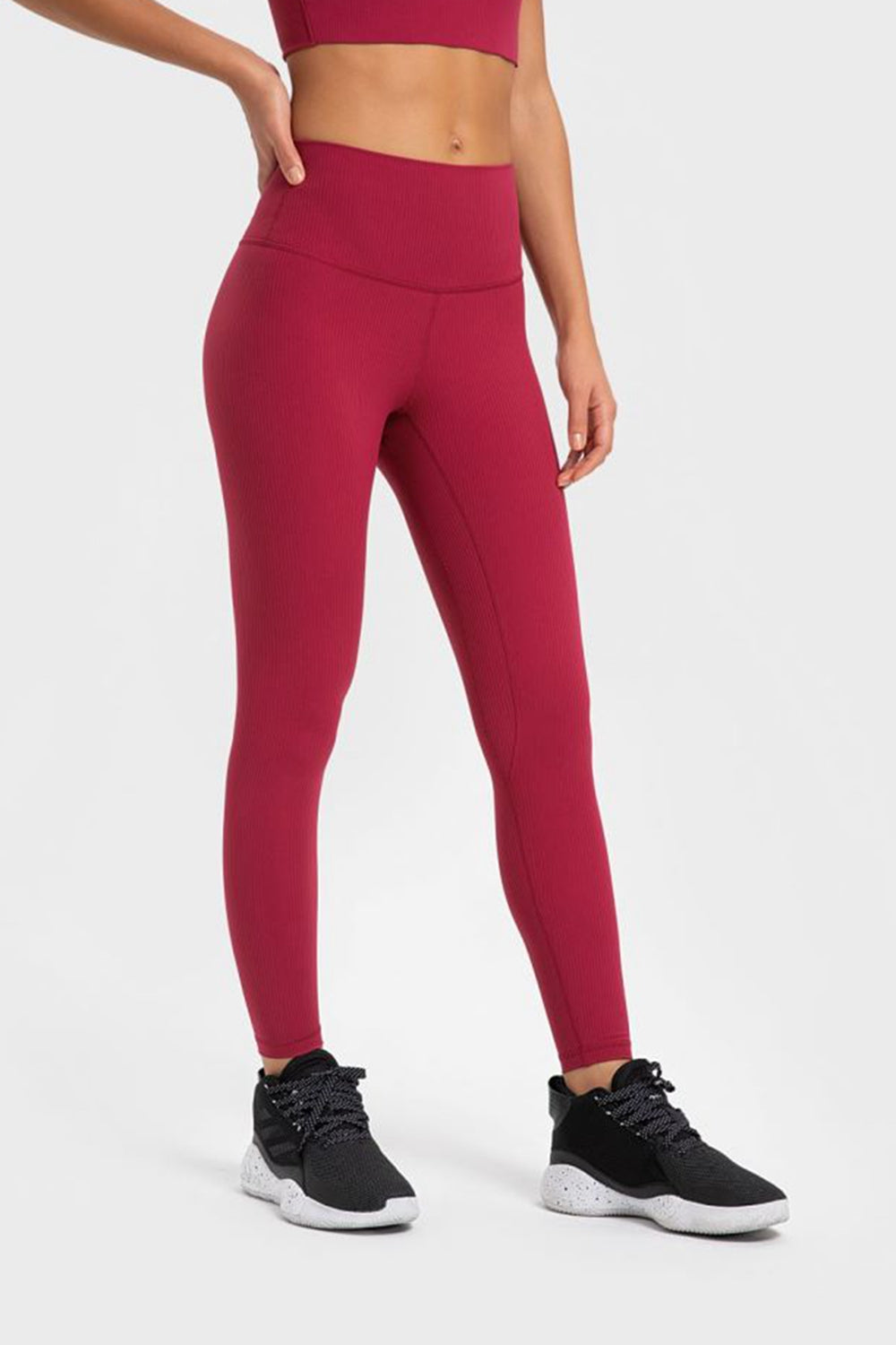 Wide Waistband Yoga Leggings