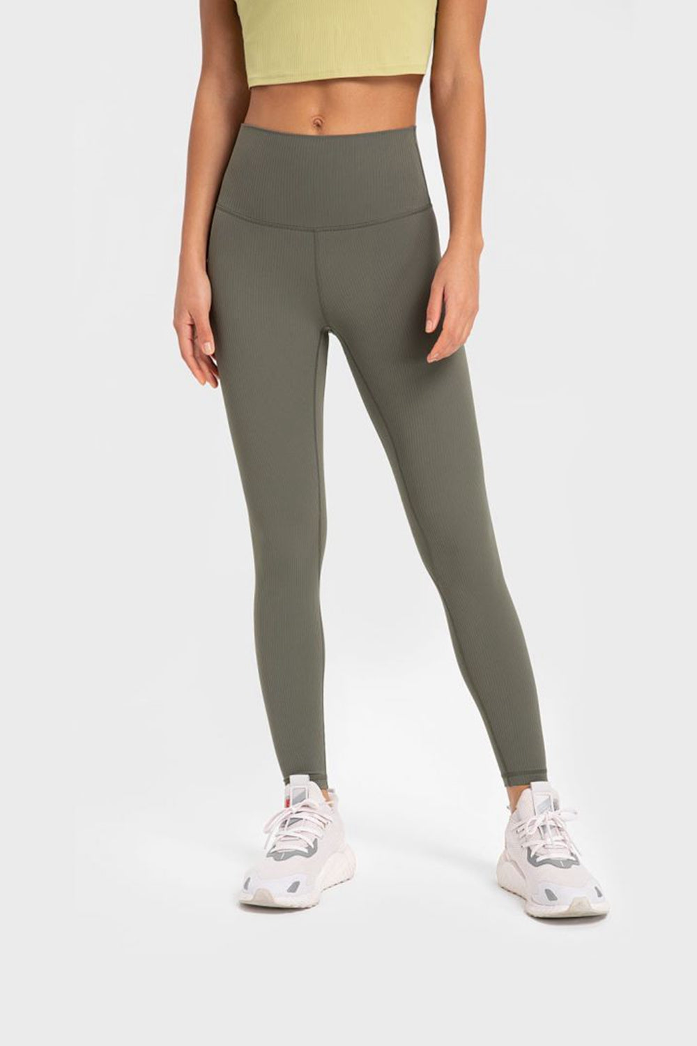 Wide Waistband Yoga Leggings