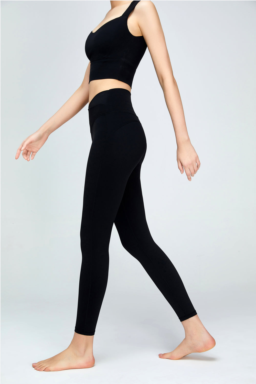 V-Waist Sports Leggings