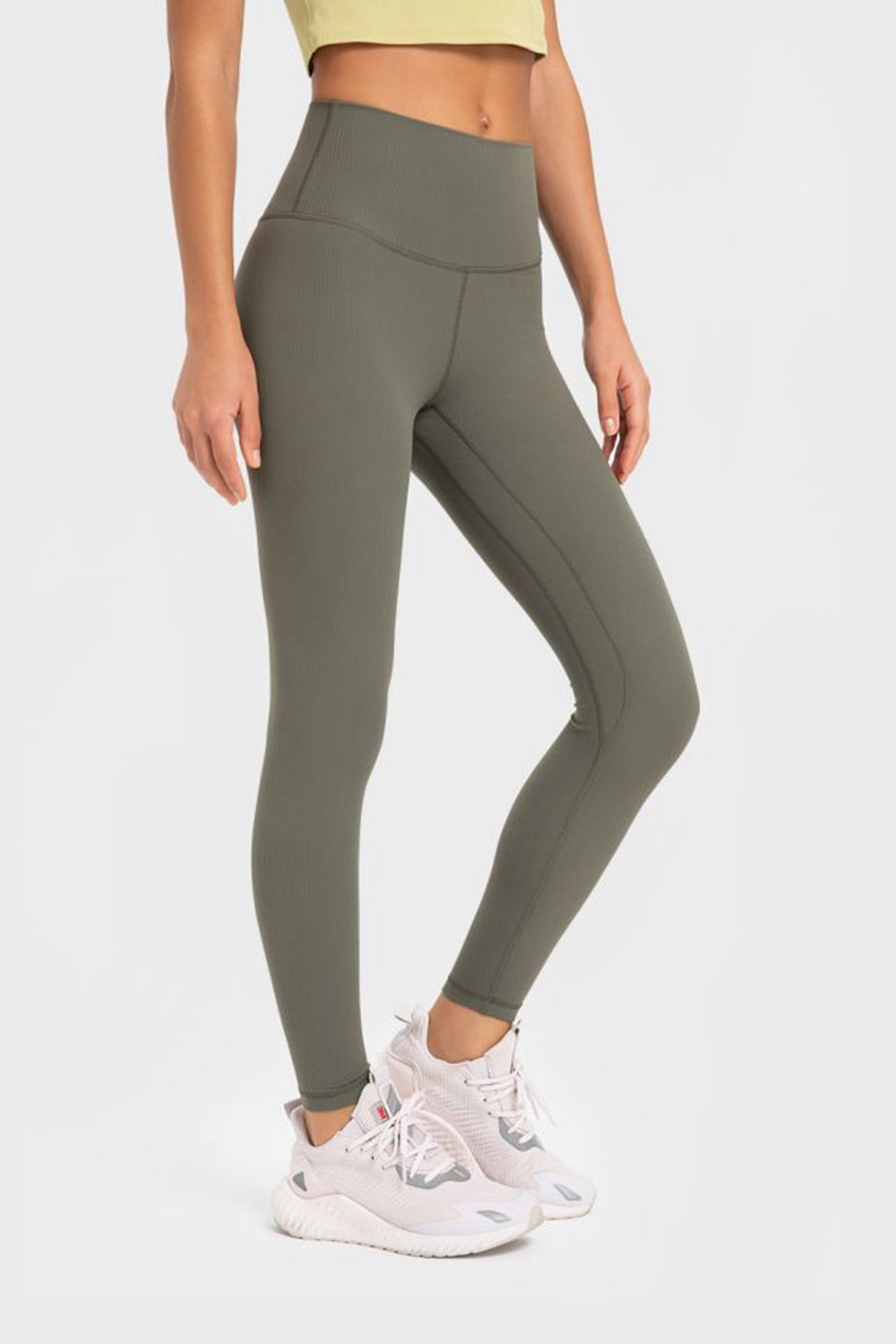 Wide Waistband Yoga Leggings